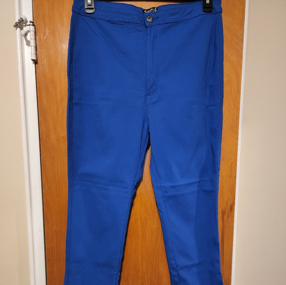 Blue SuperGA High Waist Stretchy Jeans